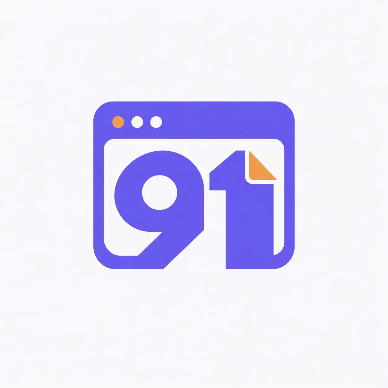 91浏览器官网标识